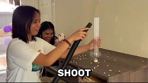 Bernoulli's principle in action - floating balloon rings, thermocol balls and more