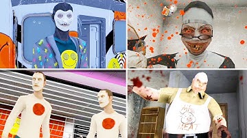 Game Over Scenes #3 | Smiling X Corp 2 😨 Evil Nun 😨 Smiling X Corp 😨 Mr Meat