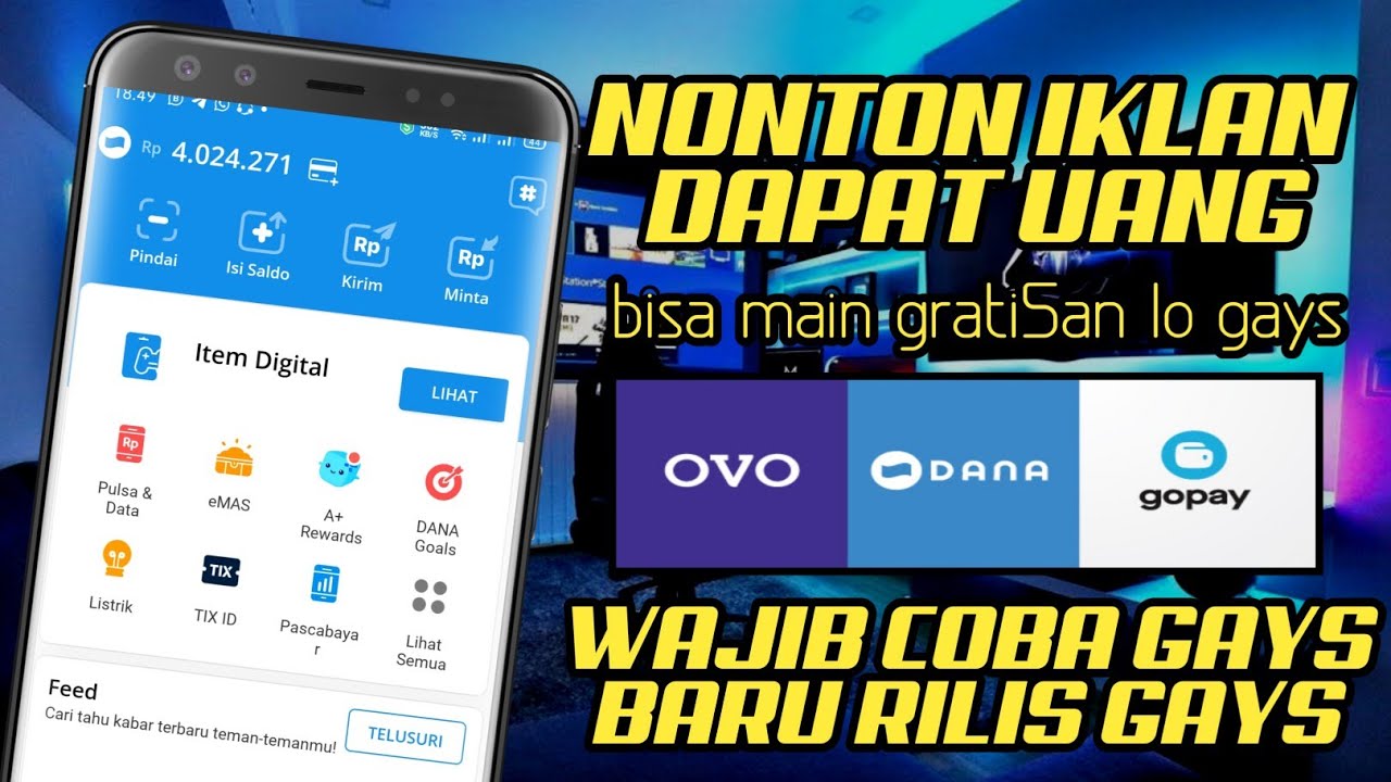 nonton iklan dapat uang dari aplikasi penghasil dana terbaru 2021