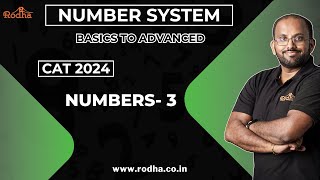 Numbers 3 || Number Systems || CAT Preparation 2024 || Quantitative Aptitude