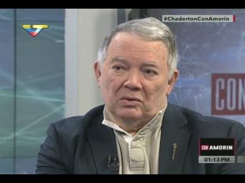 Roy Chaderton entrevistado en Con Amorín este 13 abril 2017