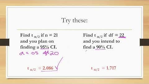 Introduction to Statistics: Section 7.4 Part 1