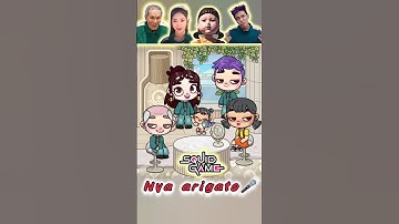 Nya arigato 🎤 Squid game🦑#squidgame #squidgame2 #thanos  #avatarworld #sprunki #sprunkiincredibox