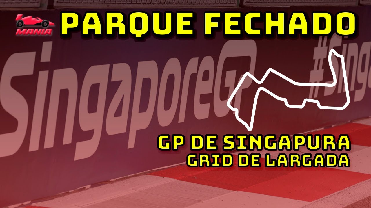 FÓRMULA 1 – Grid de largada – GP de Singapura – 2023 - Tomada de Tempo