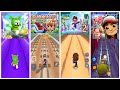Gummy Bear Runner 🆚 Subway Princess 🆚 Cooply Run 🆚 Subway Surfers🎵🎼🎧
