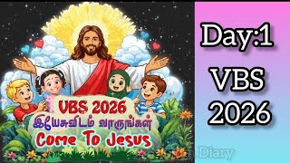 VBS 2026- Day:1 Action song [ ஏ ரப்பப்பா] / CSI Madras Diocese#dance# actionsing#vbs2026#day1