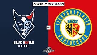 DEL2 Playdowns | Runde2 | Spiel5 | Blue Devils Weiden vs. ESV Kaufbeuren