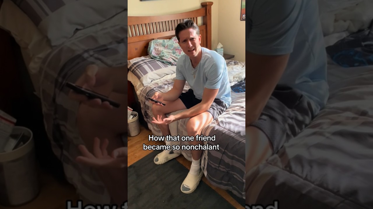 Как этот друг стал таким беспечным 