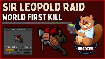WORLD FIRST Sir Leopold RAID kill | Tibia