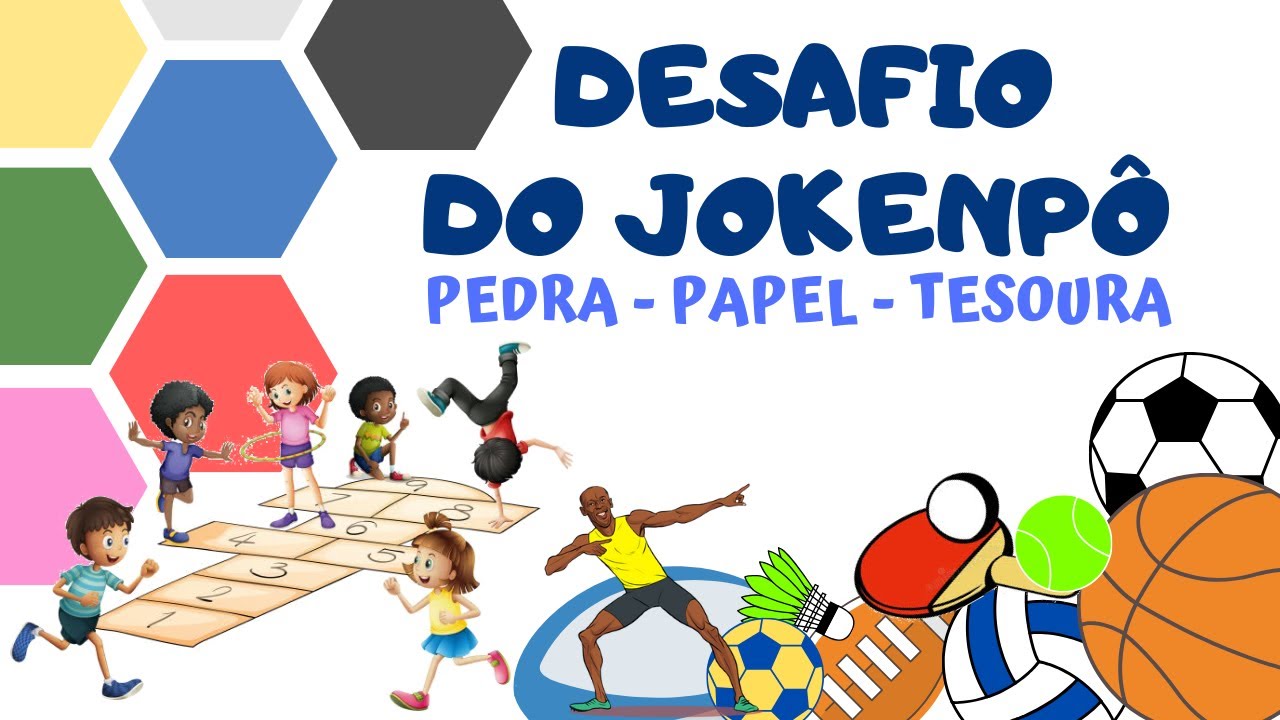 Pedra, papel e tesoura. Brincadeiras para crianças