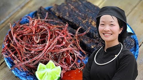 Thịt Trâu Gác Bếp - Đặc Sản Vùng Cao Tây Bắc