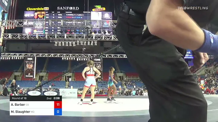 152 Lbs Round Of 16 - Aspen Barber, Colorado Vs Ma...