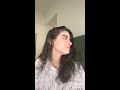Dixie D’Amelio singing on TikTok Be happy :/ parts 1 and 2!! Voice of an angel
