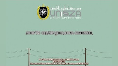 HOW TO CREATE A COMPILER USING ANTLR