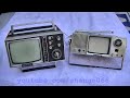 Vintage Sony Micro TV Repair Attempt 1966 Portable Black And White