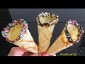 ВАФЕЛЬНЫЙ РОЖОК для мороженого без вафельницы - ICE CREAM CONE - vỏ kem ốc quế