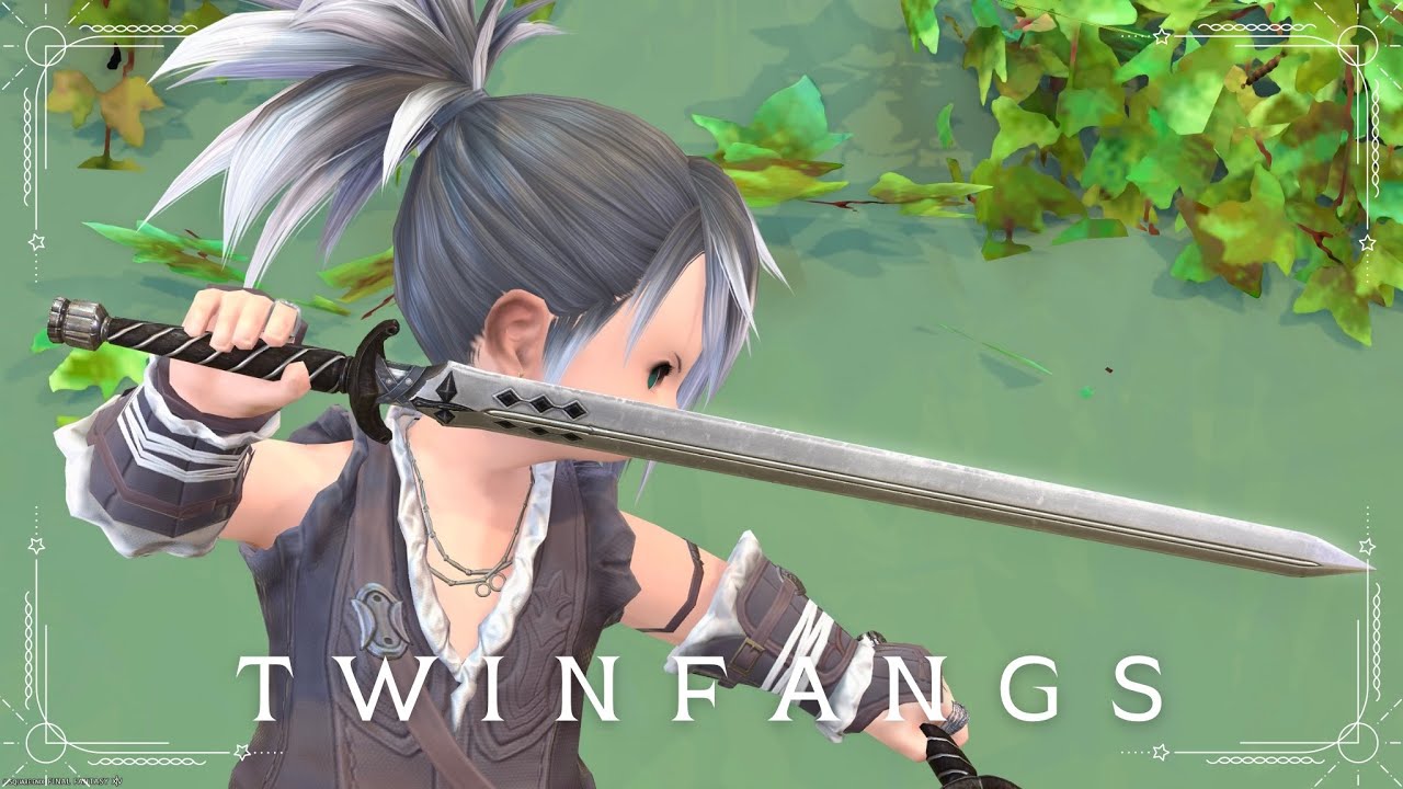 ヴァイパーの最初の武器 (AF4&AF5) シンプル直剣の二刀流『ツイン