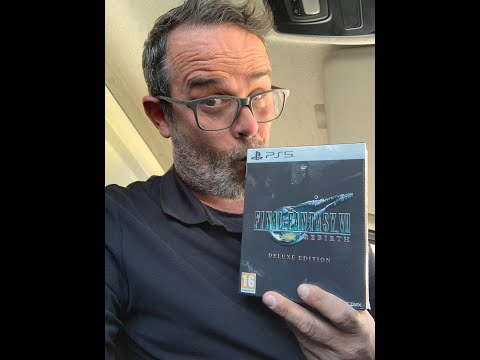 IT'S FINALLY HERE Final Fantasy Rebirth!!!! DELUXE ED. UNBOXING
