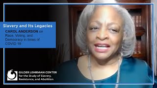Carol Anderson on Race, Voting, and Democracy in times of COVID 19