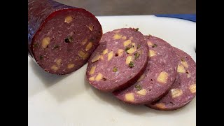 Jalapeno Cheddar Summer Sausage