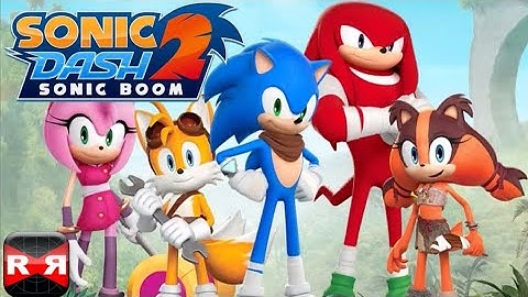 Sonic Dash 2 Sonic Boom - Gameplay Walkthrough Part 1 Level 1-2( iOS, android)