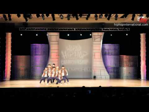 D-Maniac (Thailand) at World Hip Hop Dance Championship Semi-Finals 2012 (Adults)