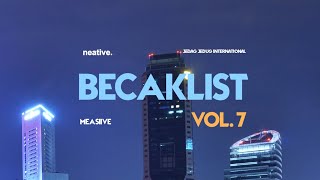 BECAKLIST VOL .7 | By KRSN