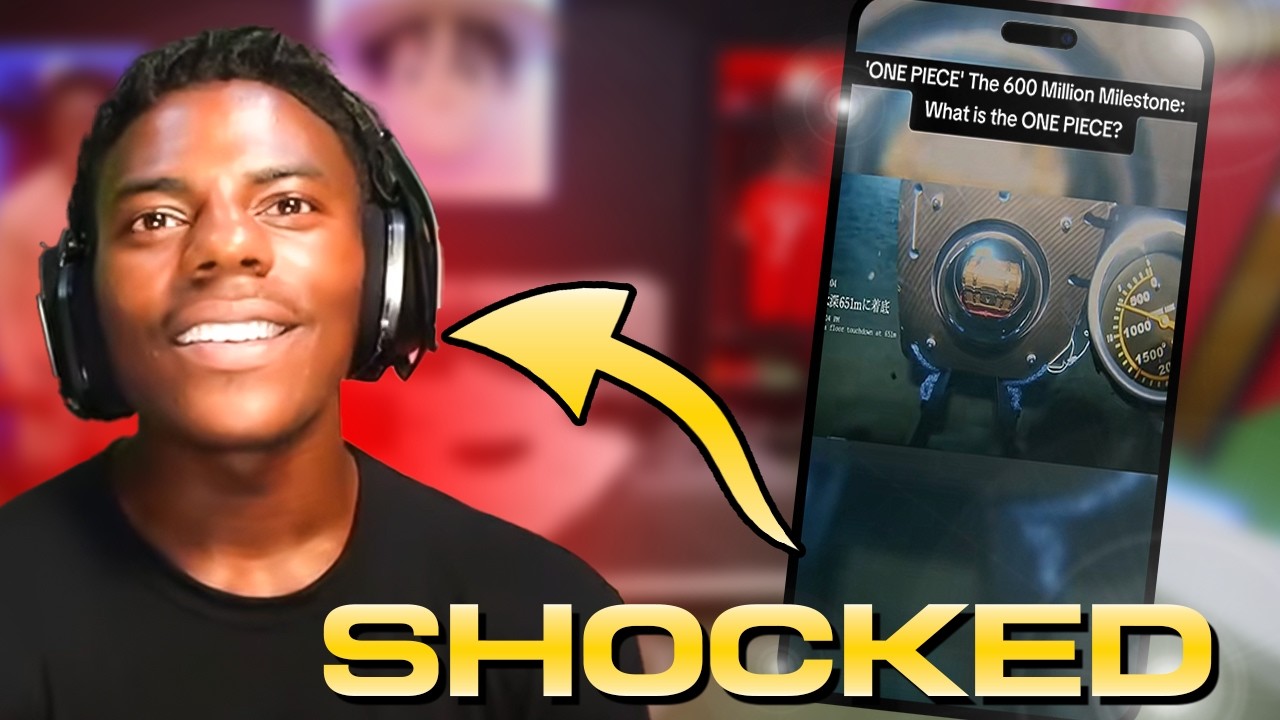 ISHOWSPEED REACTS TO THE ONE PIECE TREASURE SECRET TEASER