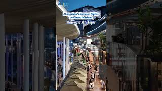 Zhengzhous Summer Nights On Financial Island.