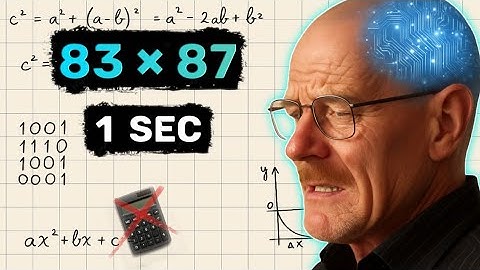 How to Calculate Faster than a Calculator - mental math #1