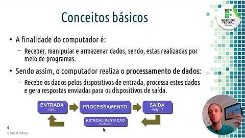 Introdução à Programação de Computadores: Aula 1 Conceitos básicos