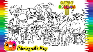 Garten Of Banban Chapter 3 New Coloring pages | Color All New Monsters | Elektronomia - Sky High
