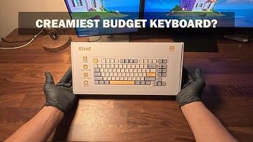 ASMR Unboxing – The Creamiest Budget Keyboard? Kisnt 75% Wireless Mechanical Keyboard