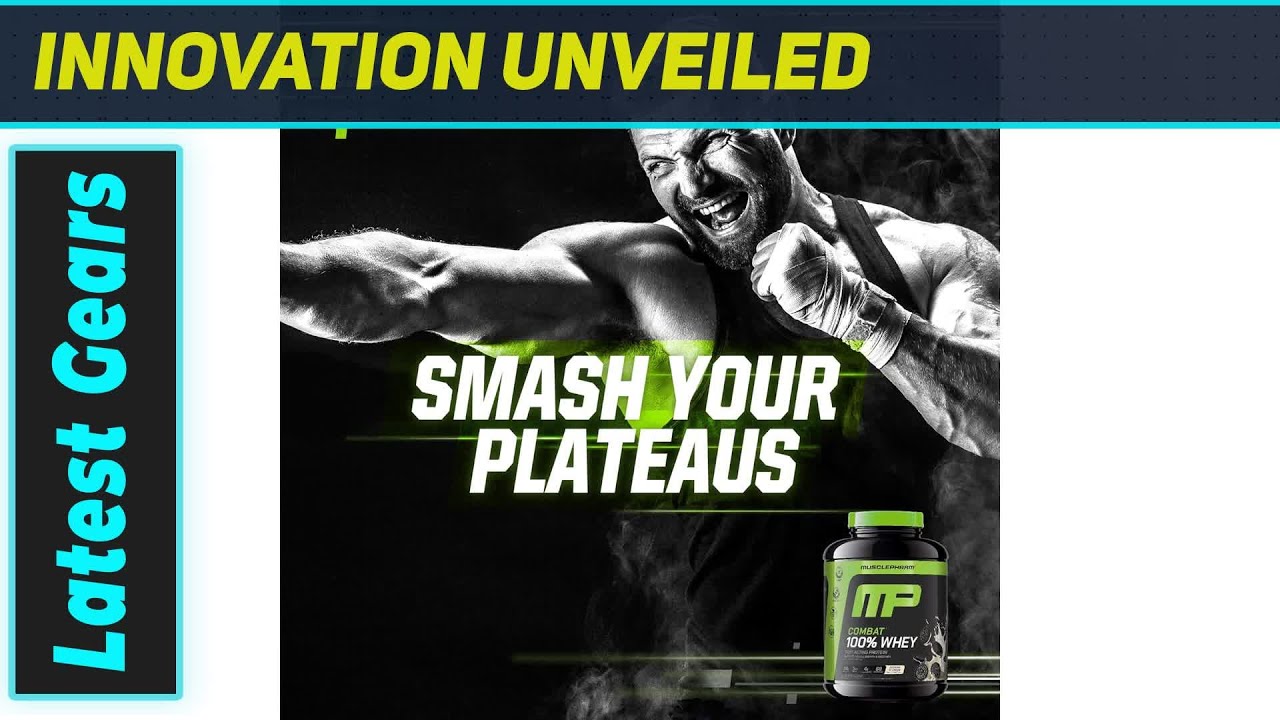 MusclePharm Combat Whey: Powerful Cookies 'N Cream Fuel!