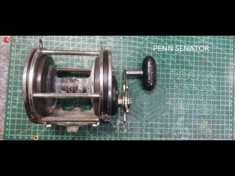 Penn Senator 10/0 service and maintenance in a step by step process, This  video shows how to take apart and service the Penn Senator 10/0 deep sea  fishing reel