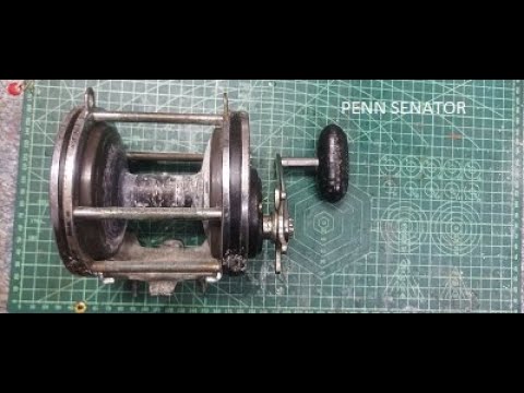 Fishing Reel Restoration, Penn Senator