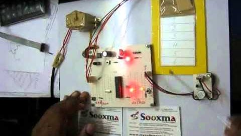 Touch screen keypad based security system with Admin set password