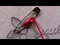Very unique embroidery design | hand embroidery design | embroidery flowers | embroidery tutorial