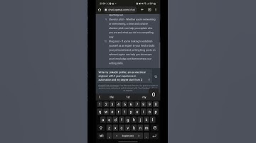 Free LinkedIn profile make using ChatGPT #shorts #linkedin #chatgpt