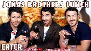Download Lagu Jonas Brothers Share Favorite Restaurants, New Album, and Opening a Bagel Truck— Let's Do Lunch MP3 Download Lagu Jonas Brothers Share Favorite Restaurants, New Album, and Opening a Bagel Truck— Let's Do Lunch MP3