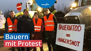 Bauernprotest: Autobahnauffahrten in Sachsen blockiert | MDR um 4 | MDR image
