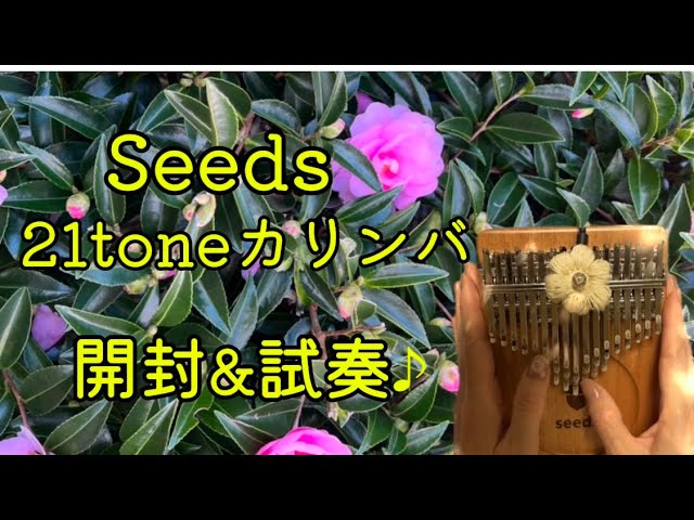 Seeds21toneカリンバ開封&試奏♪ - YouTube