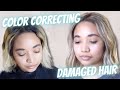 Color Correcting Damaged Hair that is BEYOND Repair! | Stew Stylez