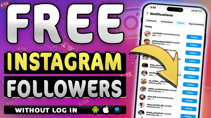 How to increase followers on Instagram🚀Free Instagram Followers❤️(Working 100%✅)