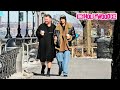 Capture de la vidéo Sam Smith & Boyfriend Christian Cowan Enjoy Coffee & A Morning Walk In The Snow On The Hudson River