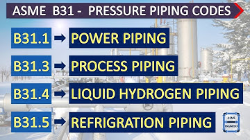 ANSI/ASME B31 : Pressure Piping Code
