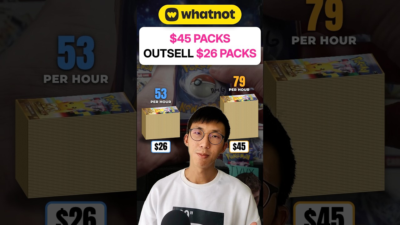 Why a $45 pack break outsold a $26 one