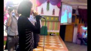 امير صلاح مع حنان احمد بتغنى لشفيقه      سمعها