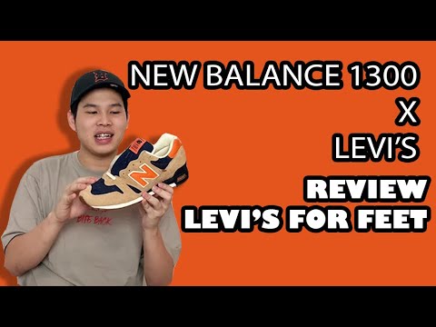 NEW BALANCE 1300 X LEVI'S | REVIEW SNEAKER LEVIS FOR FEET - YouTube