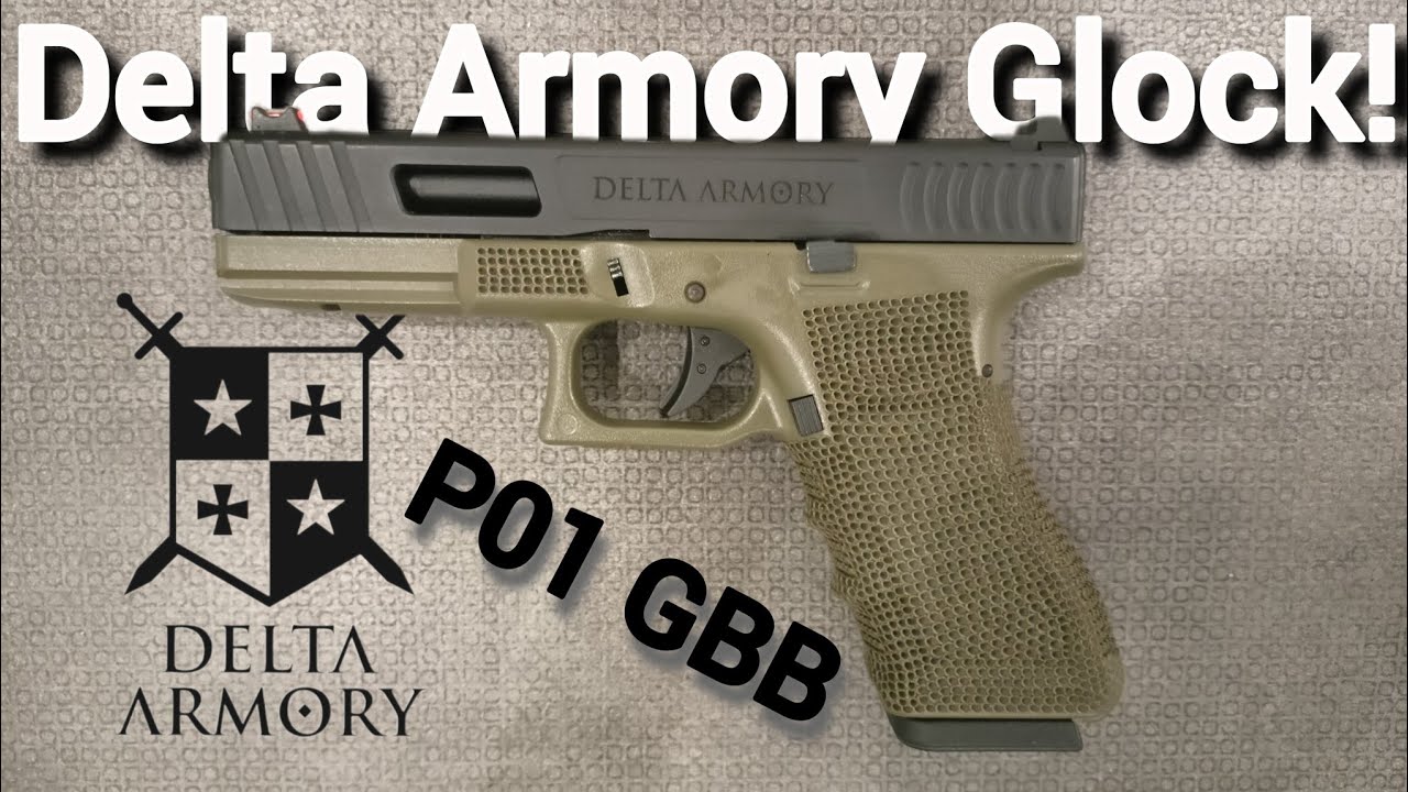 New Delta Armory pistol! -DA P01 GBB - review - airsoft (CZ/SK)